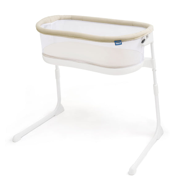 Halo Bassinest Lite Portable Bedside Sleeper, White D8