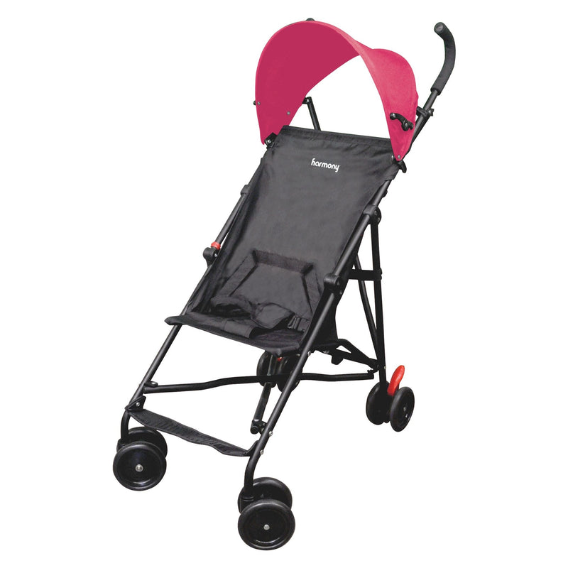 Harmony Litewave Umbrella Stroller, Pink Canopy W7