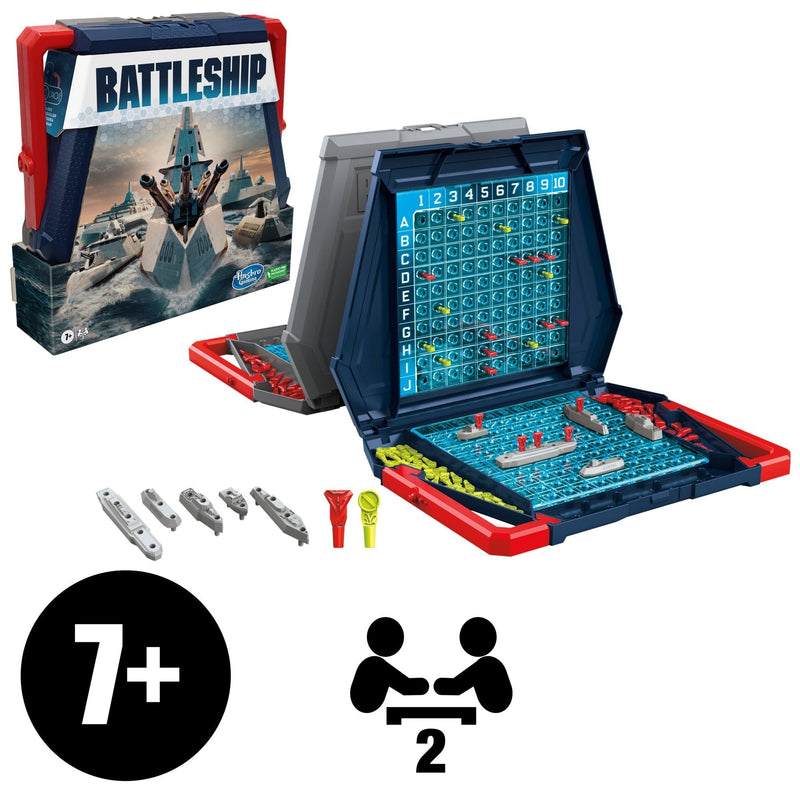 Hasbro Games Battleship Classic Board Game, Strategy Game for Kids, Age 7+ R2