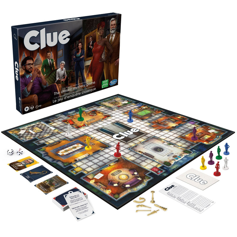 Hasbro Games Clue Classic Mystery Board Game, Ages 8+ Y6