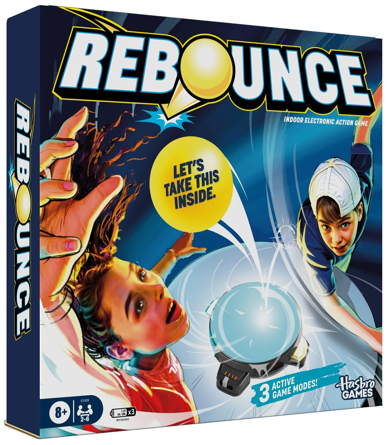 Hasbro Games Rebounce 3-Mode Indoor Electronic English Tabletop Game for Ages 8+ X3