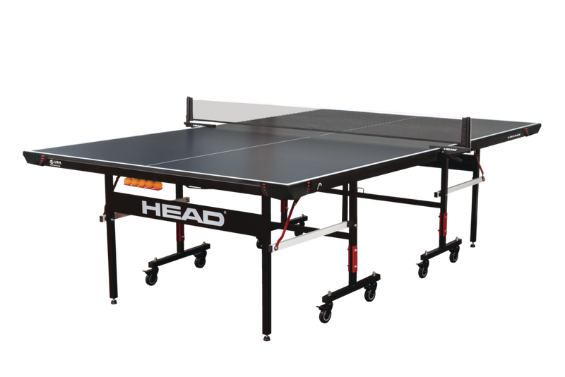 Head Summit Foldable Pong Table Tennis with Net & Built-In Storage Z6