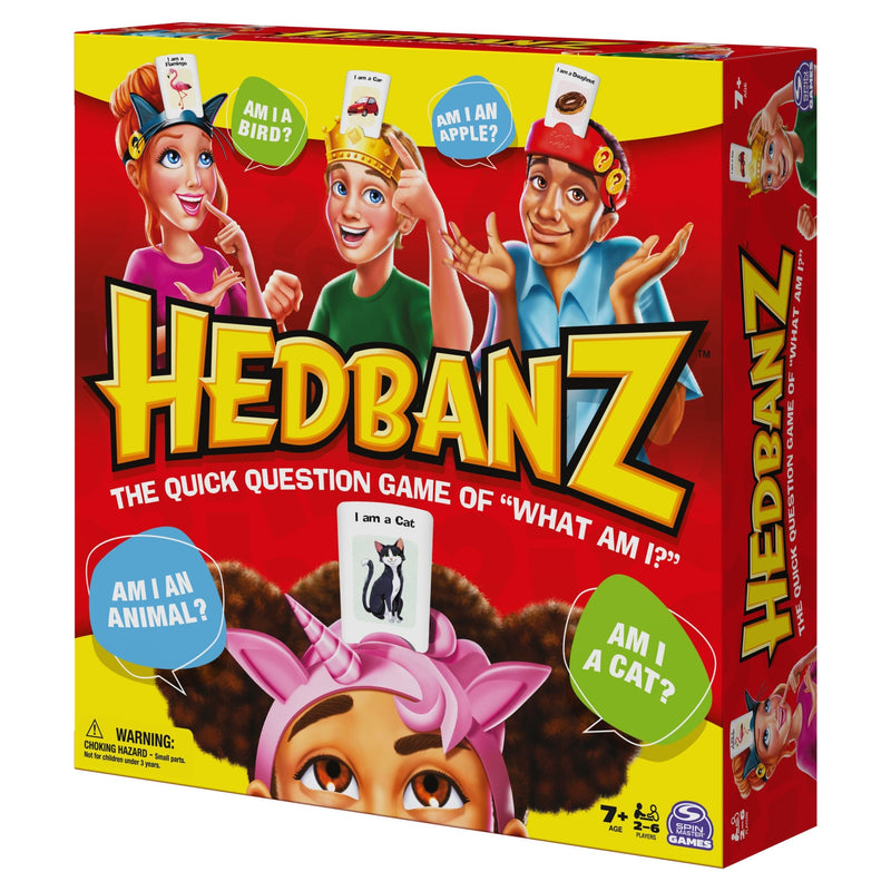 Hedbanz 2nd Edition Picture Guessing Board Game, Ages 7+ C8