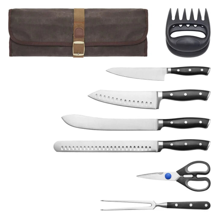 Henckels Forged Accent Knife Roll Set, 9-piece A5
