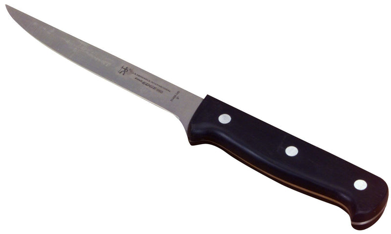 Henckels Stainless Steel Fine Edge Pro Boning Knife, Ergonomic Grip, 5.5-in F6