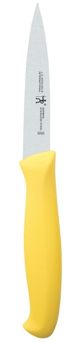 Henckels Stainless Steel Paring Knife, Dishwasher Safe, 3.5-in, Assorted Colours T5