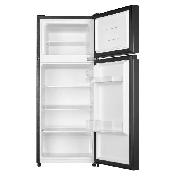 Hisense 19in. 4.4 cu. ft Stainless Steel Look Compact Top Mount Refrigerator N5
