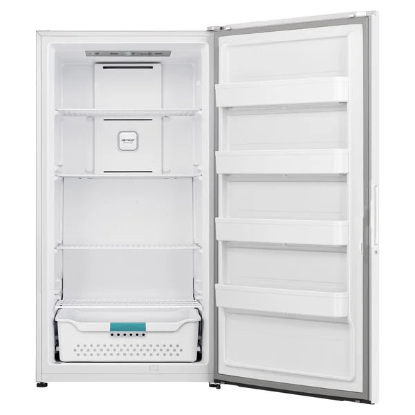 Hisense 33 in. 17 cu. ft. White Garage Ready Convertible Upright Freezer or Fridge with Frost Free N5