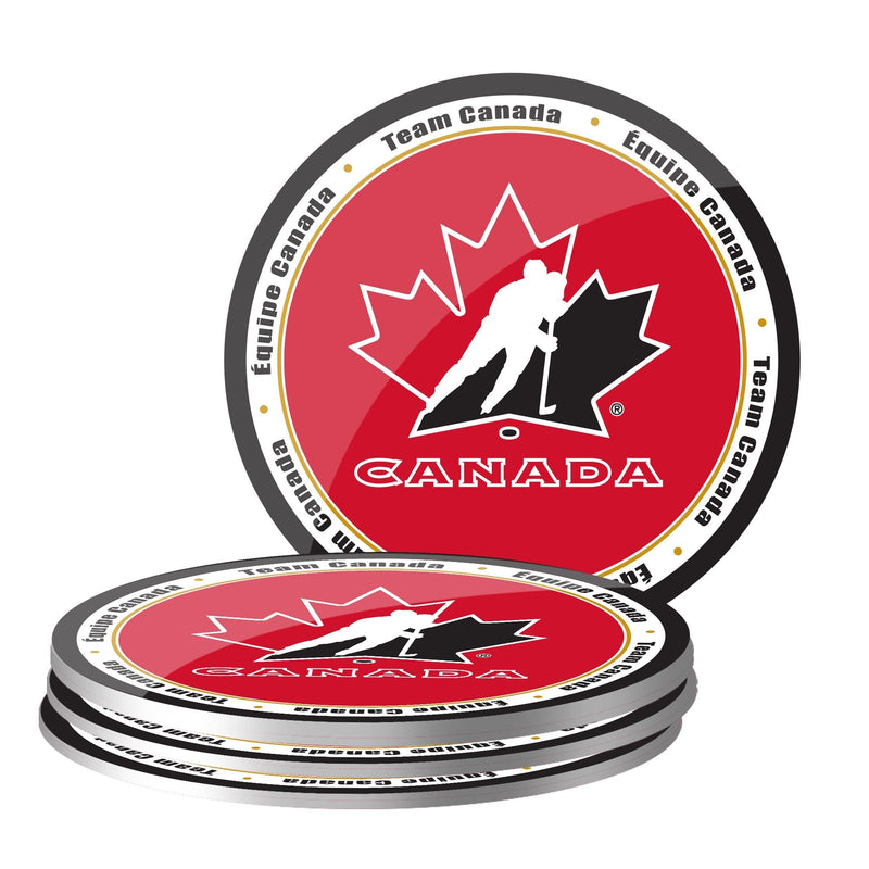 Hockey Canada Team Canada Drink Coaster Set, 4-pk K1