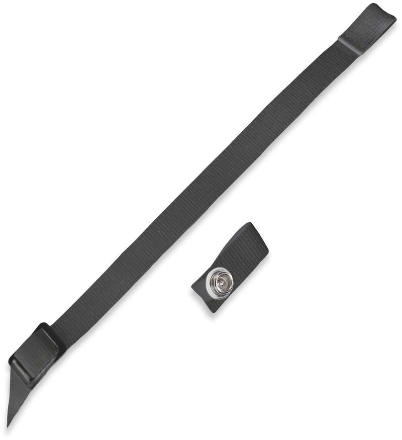 Hockey Helmet Standard Chin Strap Replacement, 15-in, Black or White J3