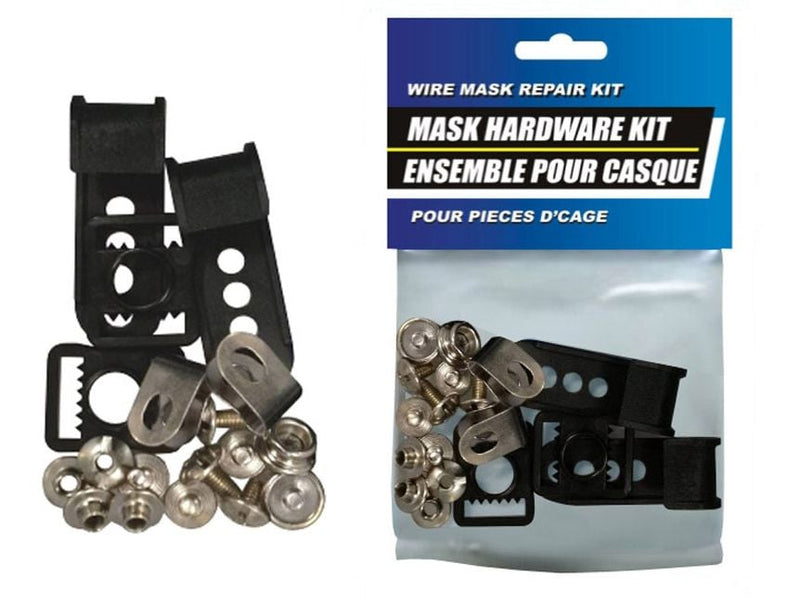 Hockey Wire Mask/Cage Repair and Replacement Part Kit K1