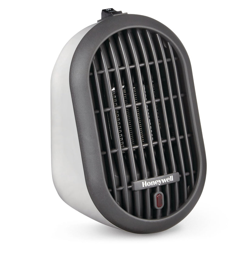 Honeywell HCE100 HeatBud Personal Portable Ceramic Space Heater, 250W, Assorted W5