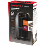 Honeywell HCE840BC HeatGenius Multizone Ceramic Space Heater, 1500W, Black