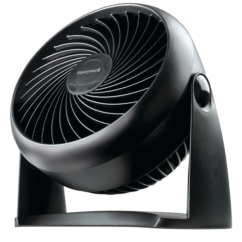 Honeywell TurboForce Tilt-Head Portable Air Circulator Table/Desk Fan, 3-Speed, Black, 7-in U4