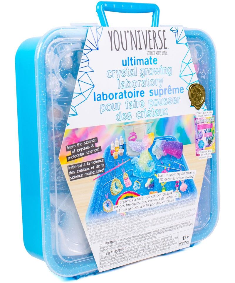 Horizon You*Niverse Ultimate Crystal Growing Laboratory Kit For Science & Learning, Ages 12+ Z4