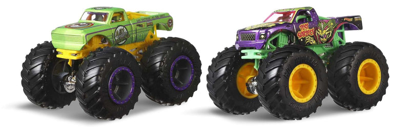Hot Wheels Monster Trucks Demolition Doubles - Spur Of Moment vs. Steer Clear, Ages 3+ L9