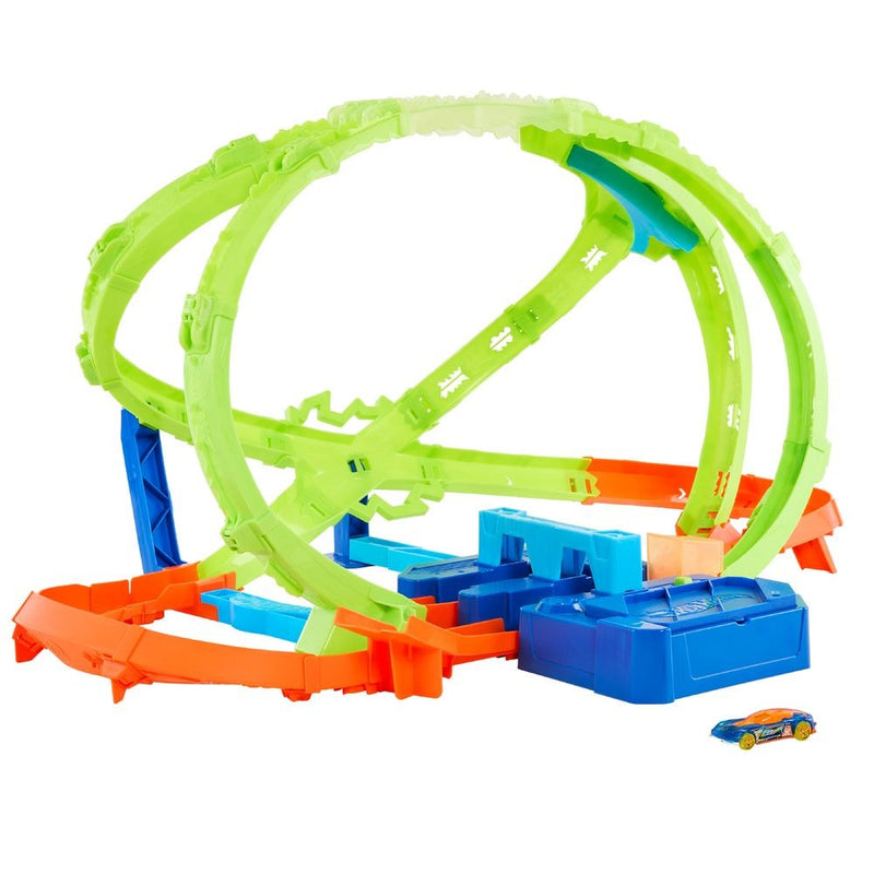 Hot Wheels Stunt Tracks Car Set X2