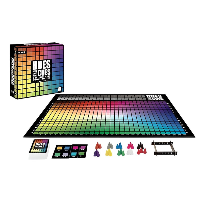 Hues and Cues Colour-Guessing Party Game for 3-10 Players G2