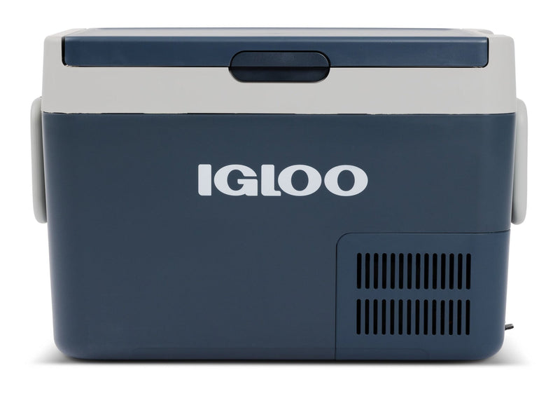 Igloo Portable Electric Compressor Cooler, Blue, 32 QT W8