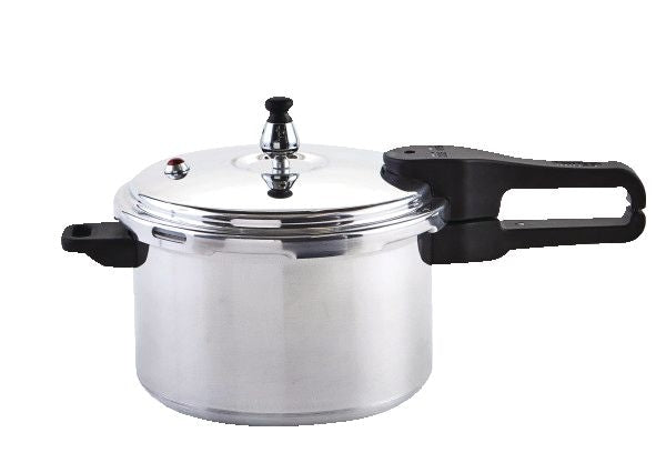 Imusa Stovetop Pressure Cooker, Aluminum, 4-L U4