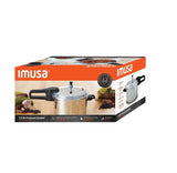 Imusa Stovetop Pressure Cooker, Aluminum, 7-qt