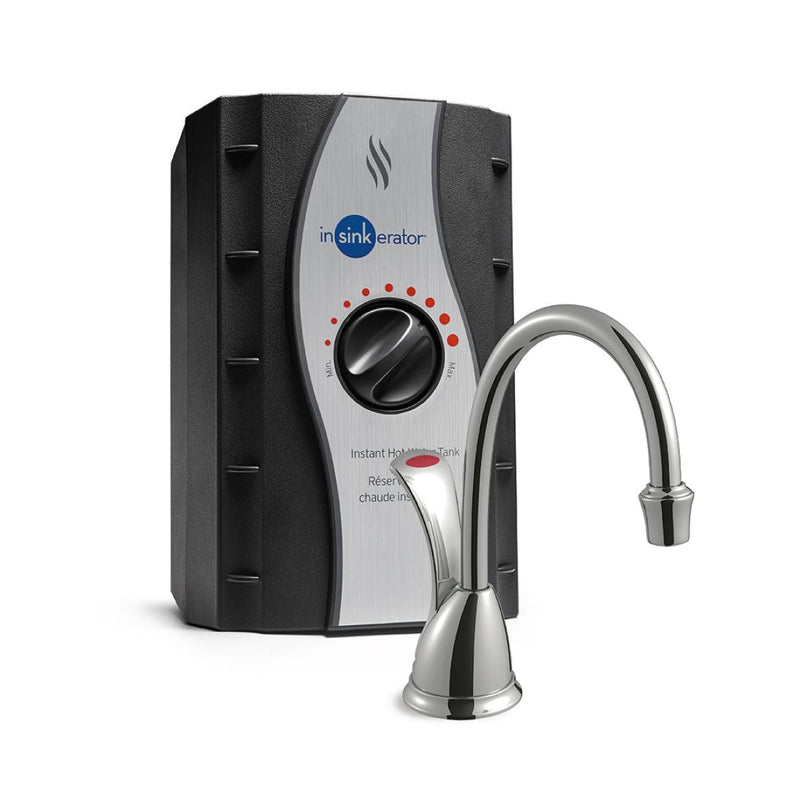 InSinkErator Involve H-Wave Instant Hot Water Dispenser System, Stainless Steel Tank Included, Chrome X0