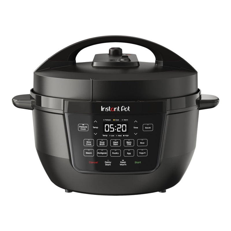 Instant Pot Wide Base Pressure Cooker with Easy Release, 7.5-qt D6