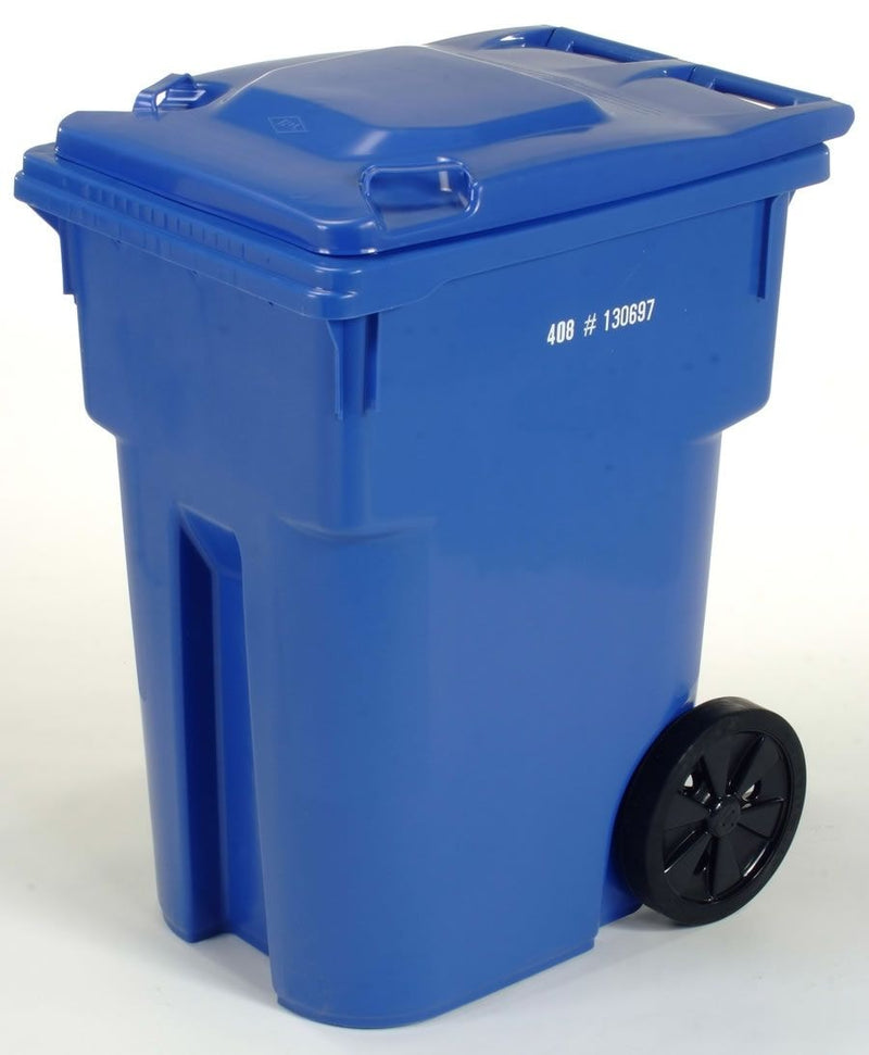 IPL Mastercart Plastic Rectangular Wheeled Compost Bin/Recycling Bin/Garbage Can, Assorted Colours, 360-L O9
