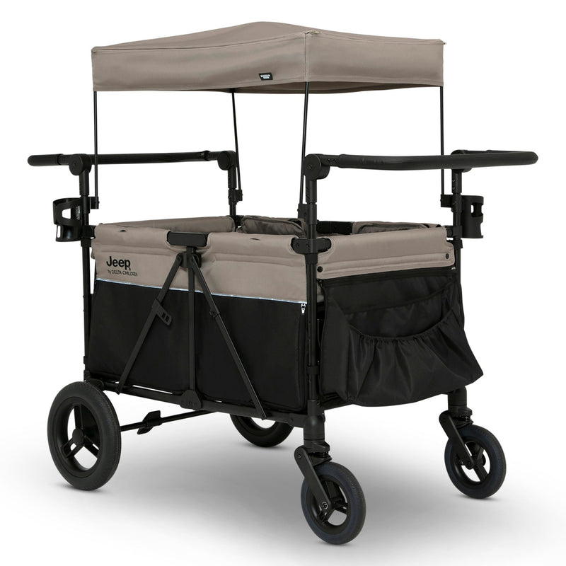 Jeep Gladiator Stroller Wagon by Delta Children, Black/Tan J5
