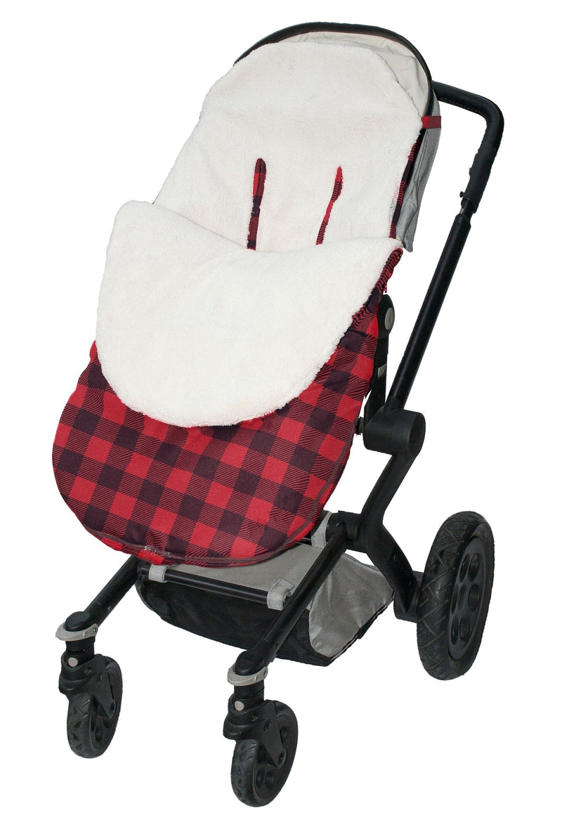 Jolly Jumper Snuggle Bag, Fits Most Strollers, Buffalo Plaid M6