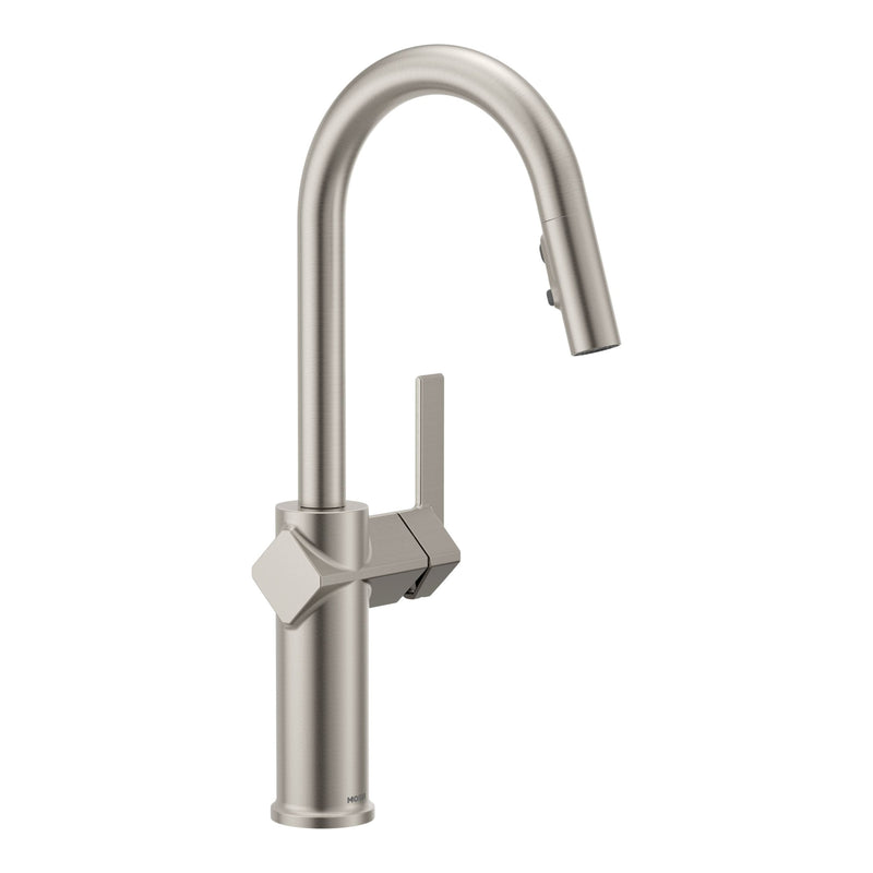 Joric 1-Handle Pull-Down Kitchen Faucet, Spot Resist Stainless S2