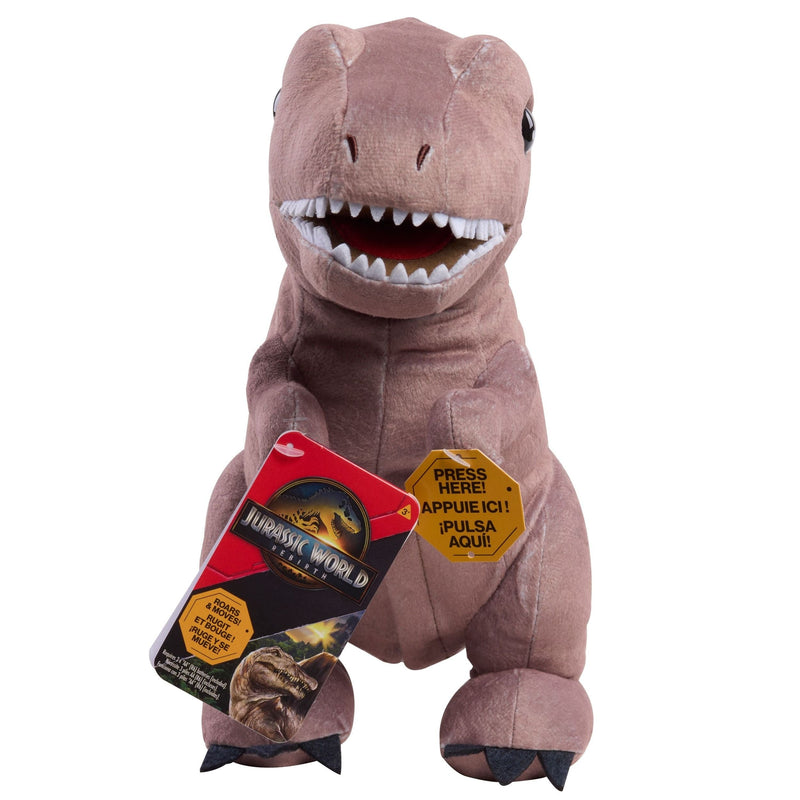 Jurassic World Roarin' T-Rex Animated Plush for Ages 3+ F8