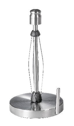 Kamenstein Perfect Tear Stainless Steel Upright Paper Towel Holder with Weighted Base, 13-in H P1