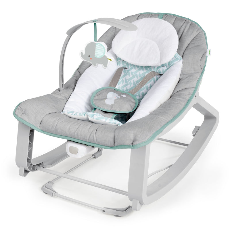 Keep Cozy 3-in-1 Grow with Me Bounce & Rock Seat, Weaver, Ages 0m+ L7