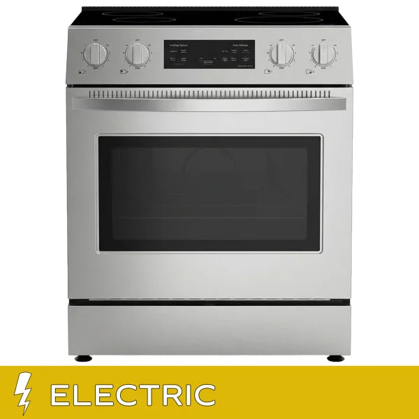 Kenmore 30 in. 5 cu ft. Stainless Steel Front Control Electric Range with Air Fry and True Convection T5