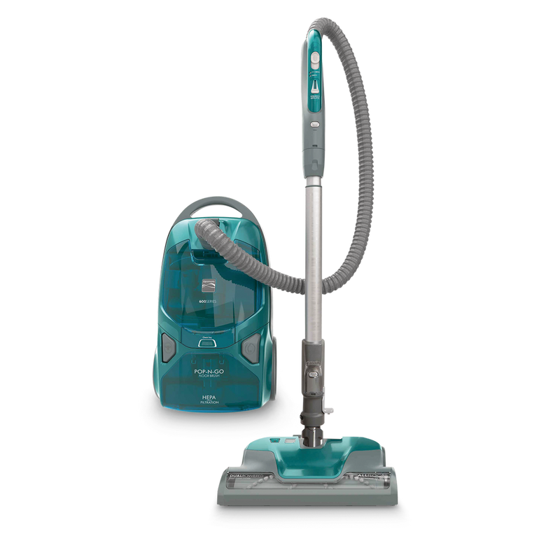 Kenmore Pet Friendly Pop-N-Go HEPA Multi-Surface Bagged Corded Canister Vacuum, 14-in, 12A D6