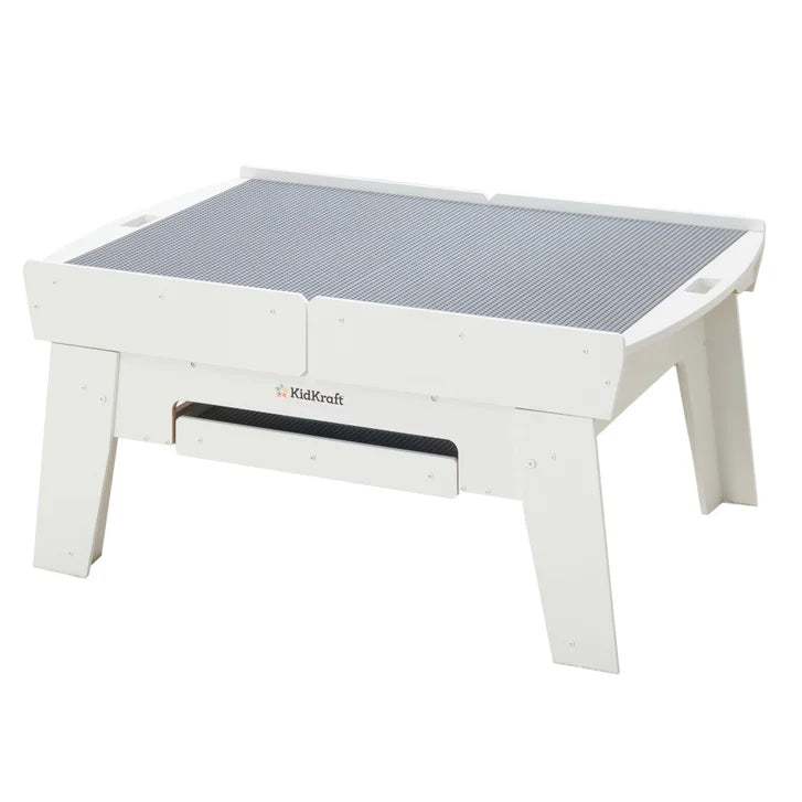 KidKraft Building Bricks Play N Glow Light-Up Table with 210 Bricks Q5