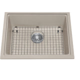 Kindred Mythos Kitchen Granite Undermount Single Sink, 23-in