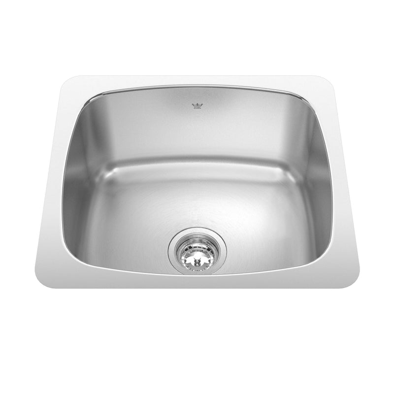 Kindred Utility Single Stainless Steel Laundry Sink, 20x18-in Y7