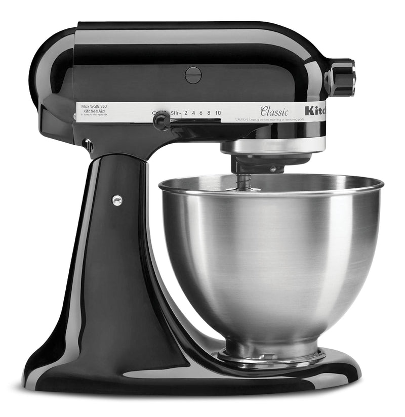 KitchenAid 4.5 Quart Classic Series Tilt-Head Stand Mixer, Onyx Black I9