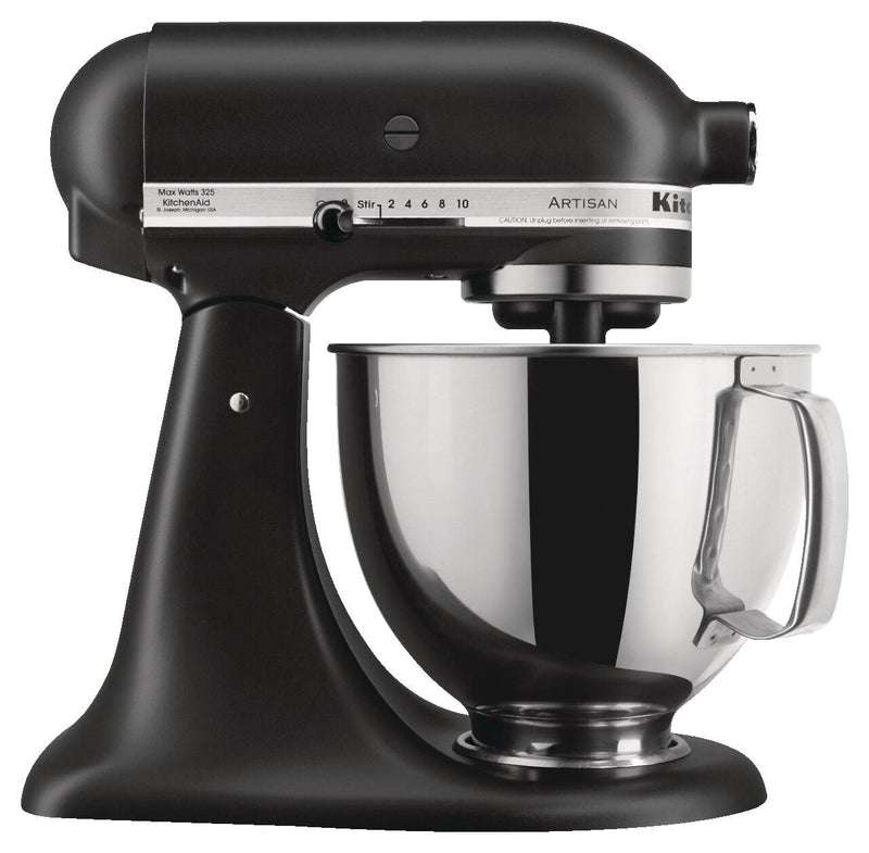 KitchenAid Artisan Series 5-Quart Tilt-Head Stand Mixer, Matte Black Q5