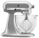 KitchenAid Artisan Tilt-Head Stand Mixer Bowl with Measurement Markings & Lid, 5qt