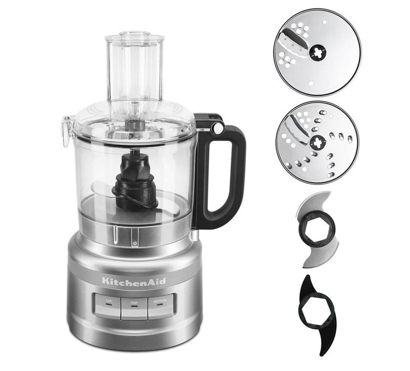 KitchenAid Food Processor Plus Contour Silver, 7 Cups N4