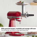 KitchenAid Metal Food Grinder Stand Mixer Attachment