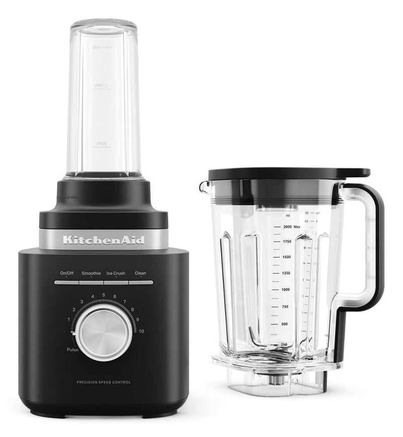 KitchenAid Single Blender with Jar, Precision Control, Black C4