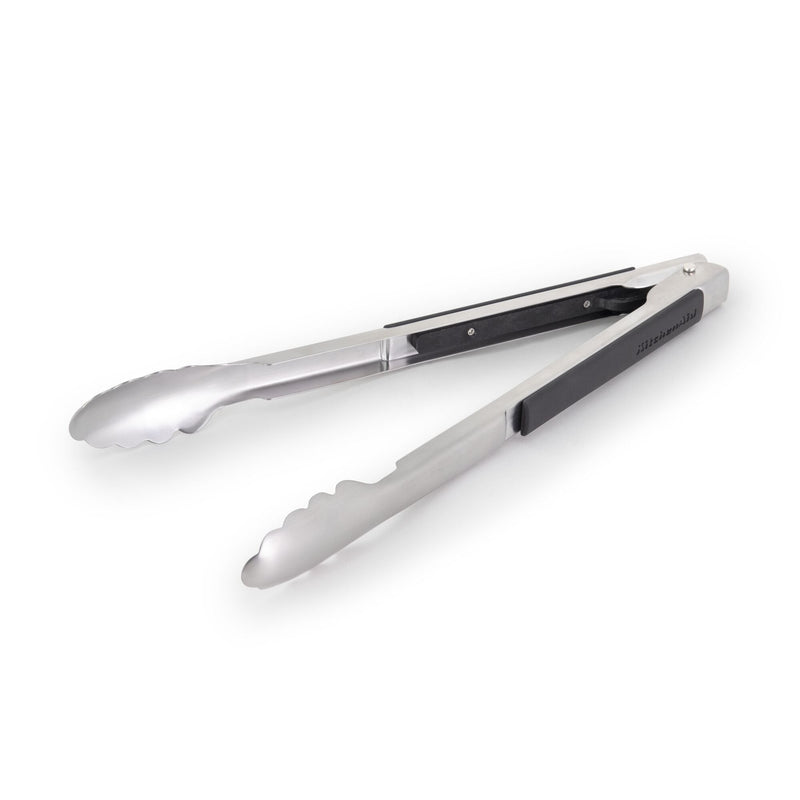 KitchenAid Stainless Steel Slide Locking Tongs, 12-in P8
