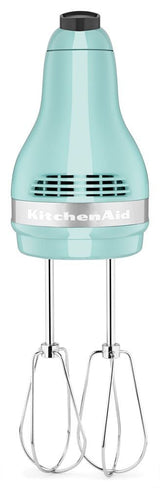 KitchenAid Ultra Power 5-Speeds Hand Mixer with Turbo Beater Aqua Sky