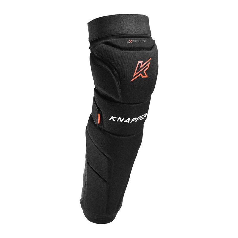 Knapper 555 Dek Hockey Shin Guards, Black, Assorted Sizes F9