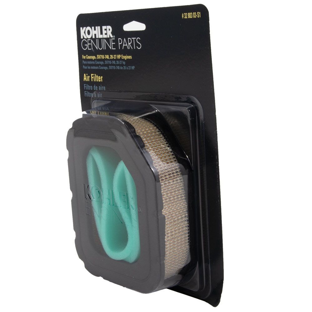 Kohler Lawn Tractor Replacement Air Filter, Pre-Cleaner for Twin Cylinder Engines