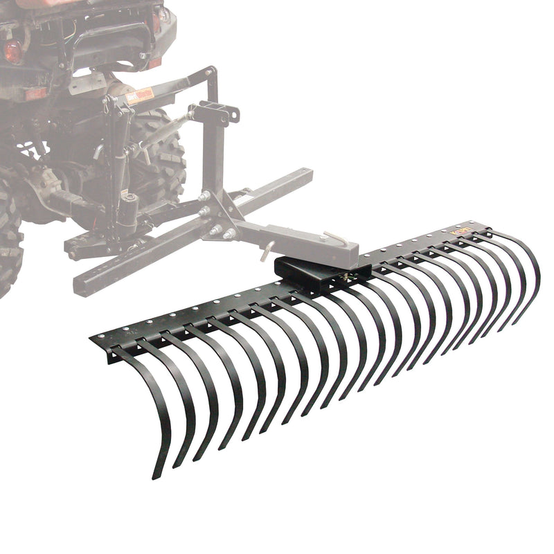 Kolpin ATV/UTV Dirtworks Tool Attachment Landscape Rake, 60-in H2